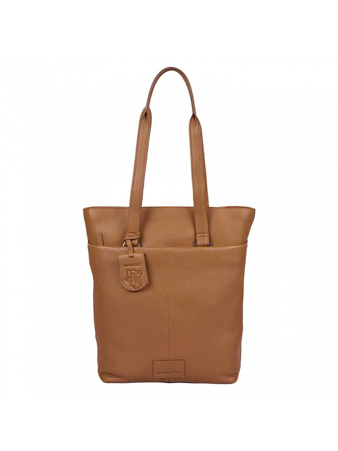 Dámská kožená batůžko kabelka Burkely Linda – koňak